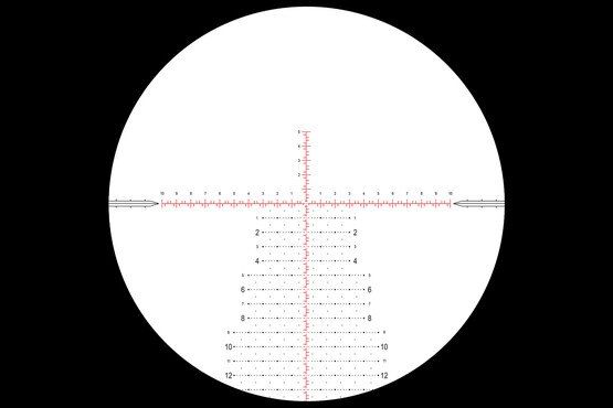 Mil-XT Reticle from Nightforce ATACR 4-16X42mm FFP Rifle Scope